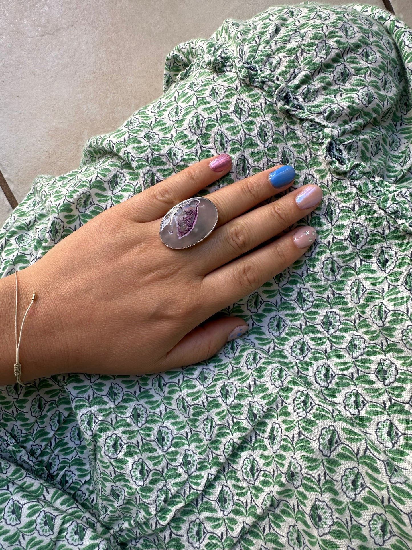 Anillo Musgo rosa