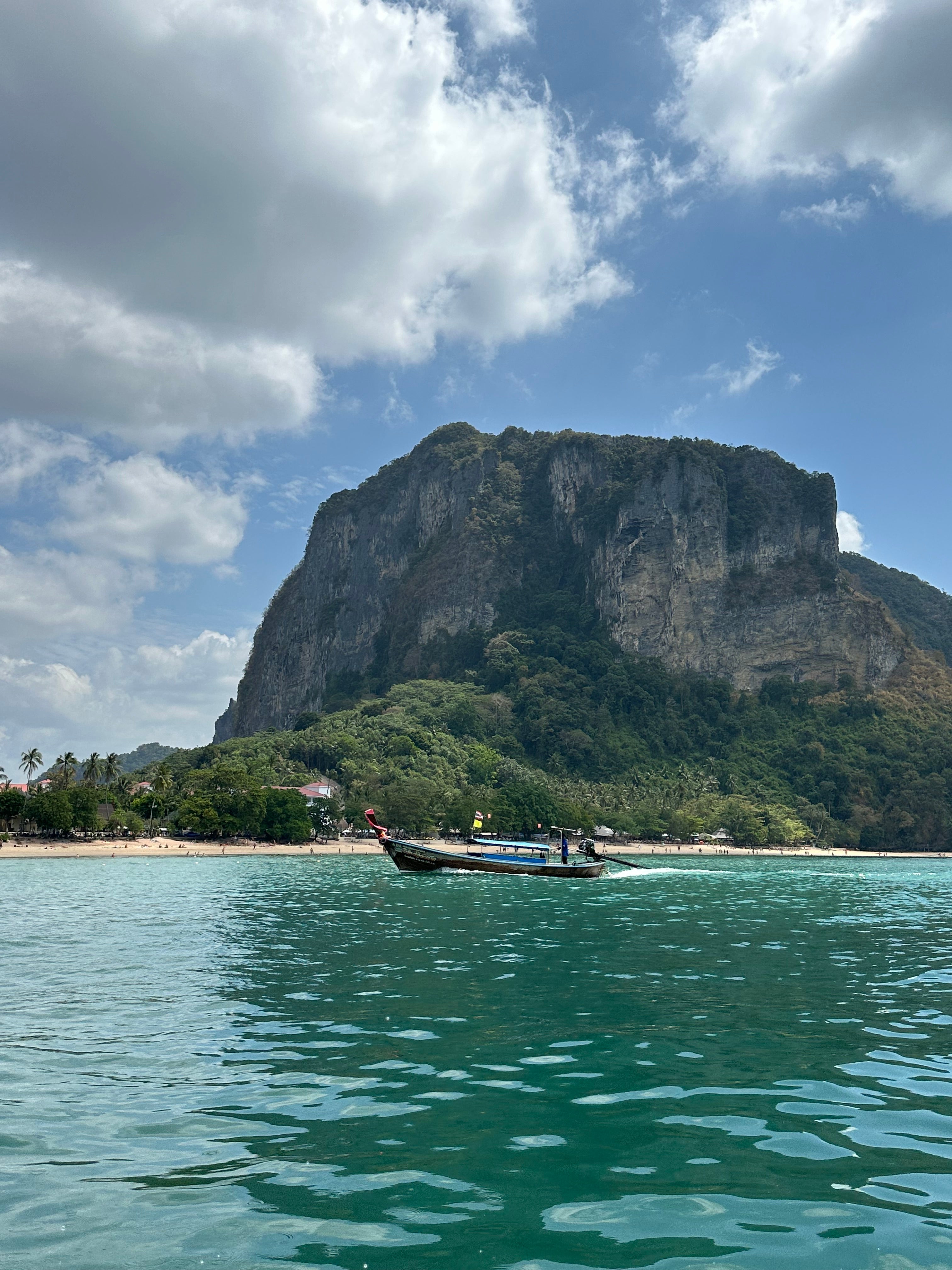 Foto que tome desde un bote de Krabi. Tailandia