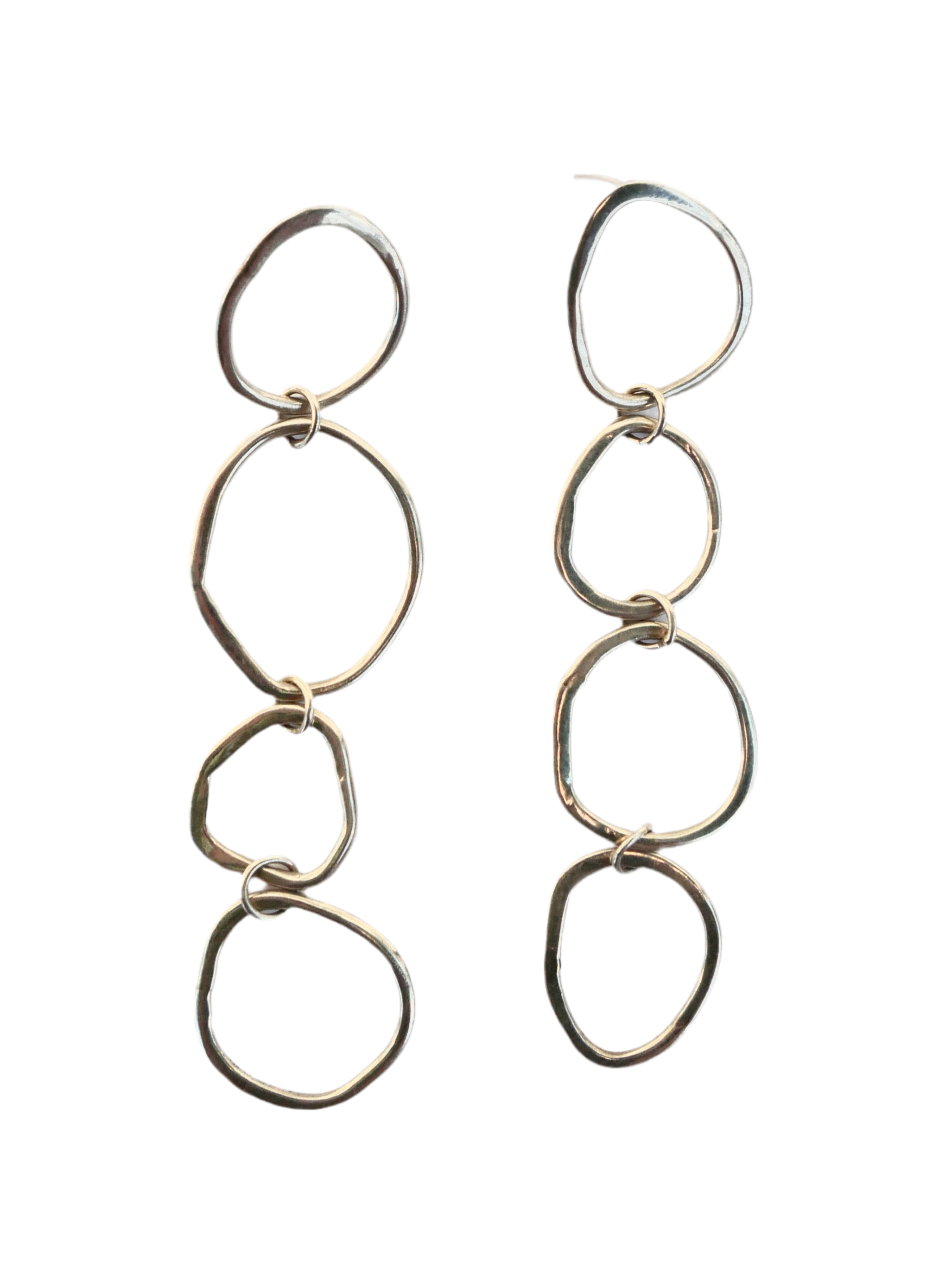 Aretes de plata 
