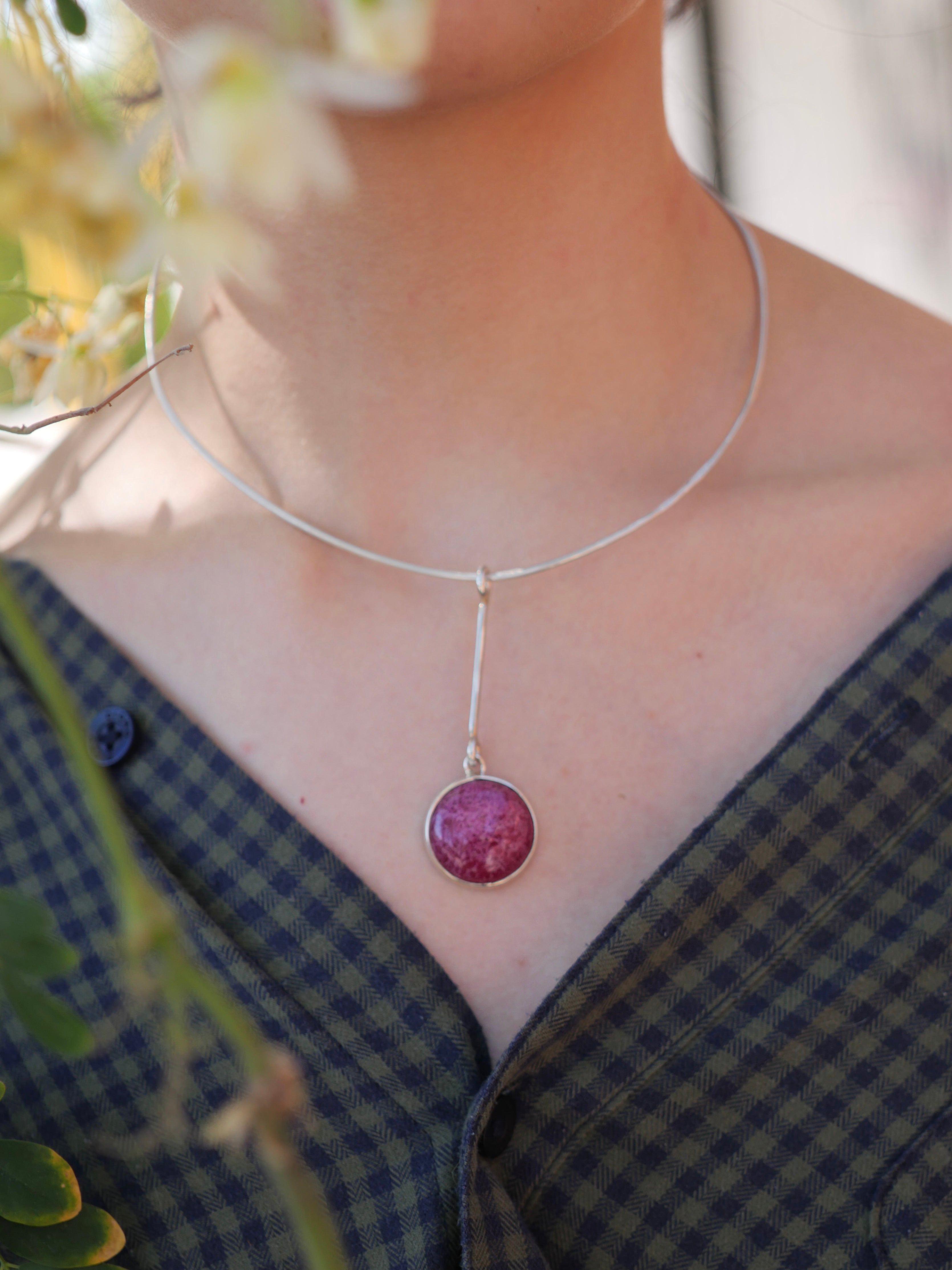 Collar Ciruela