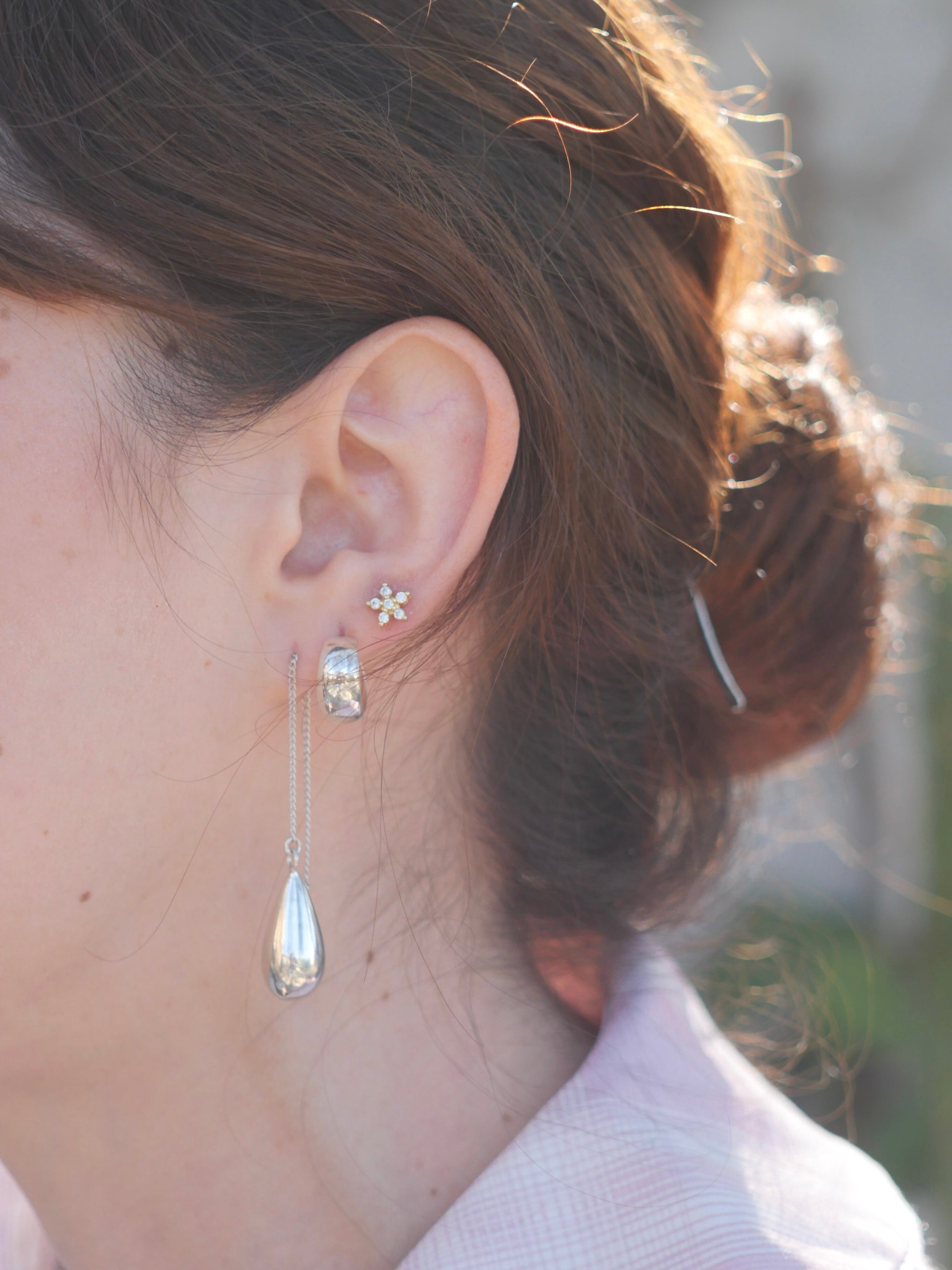Aretes Cadena