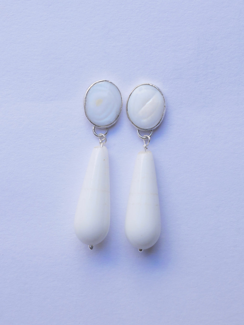 Aretes nácar