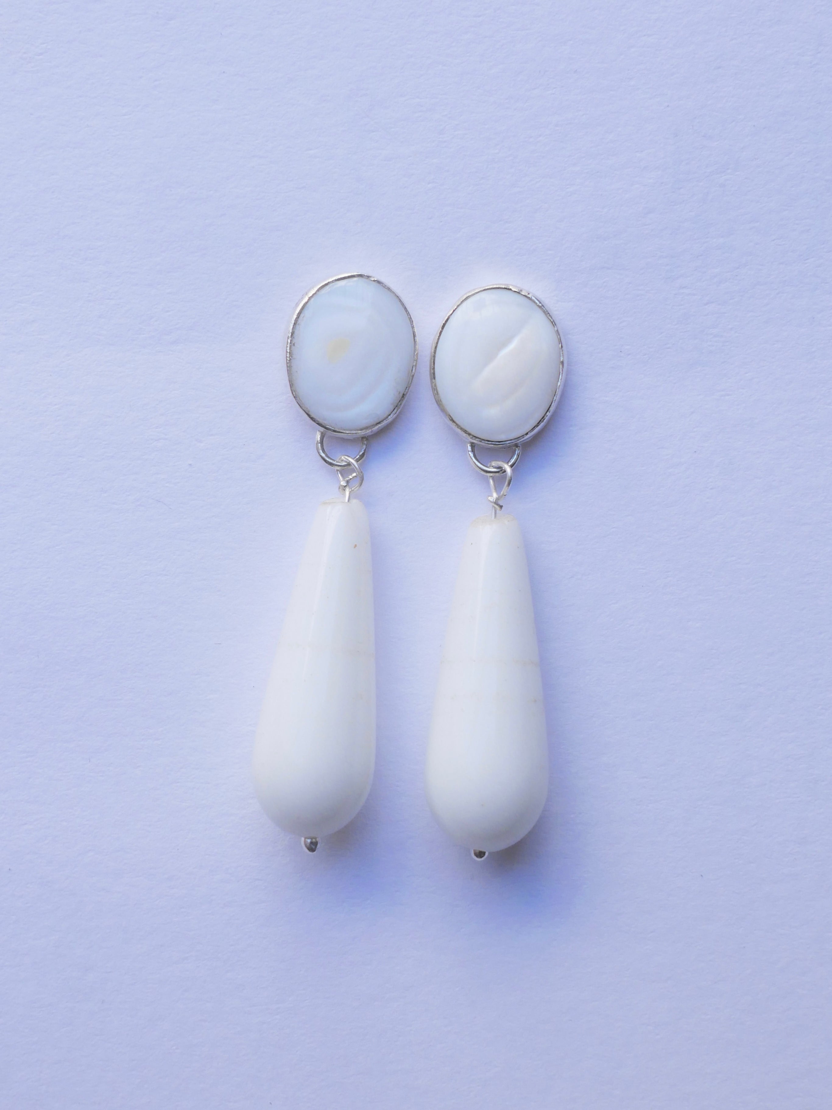 Aretes nácar